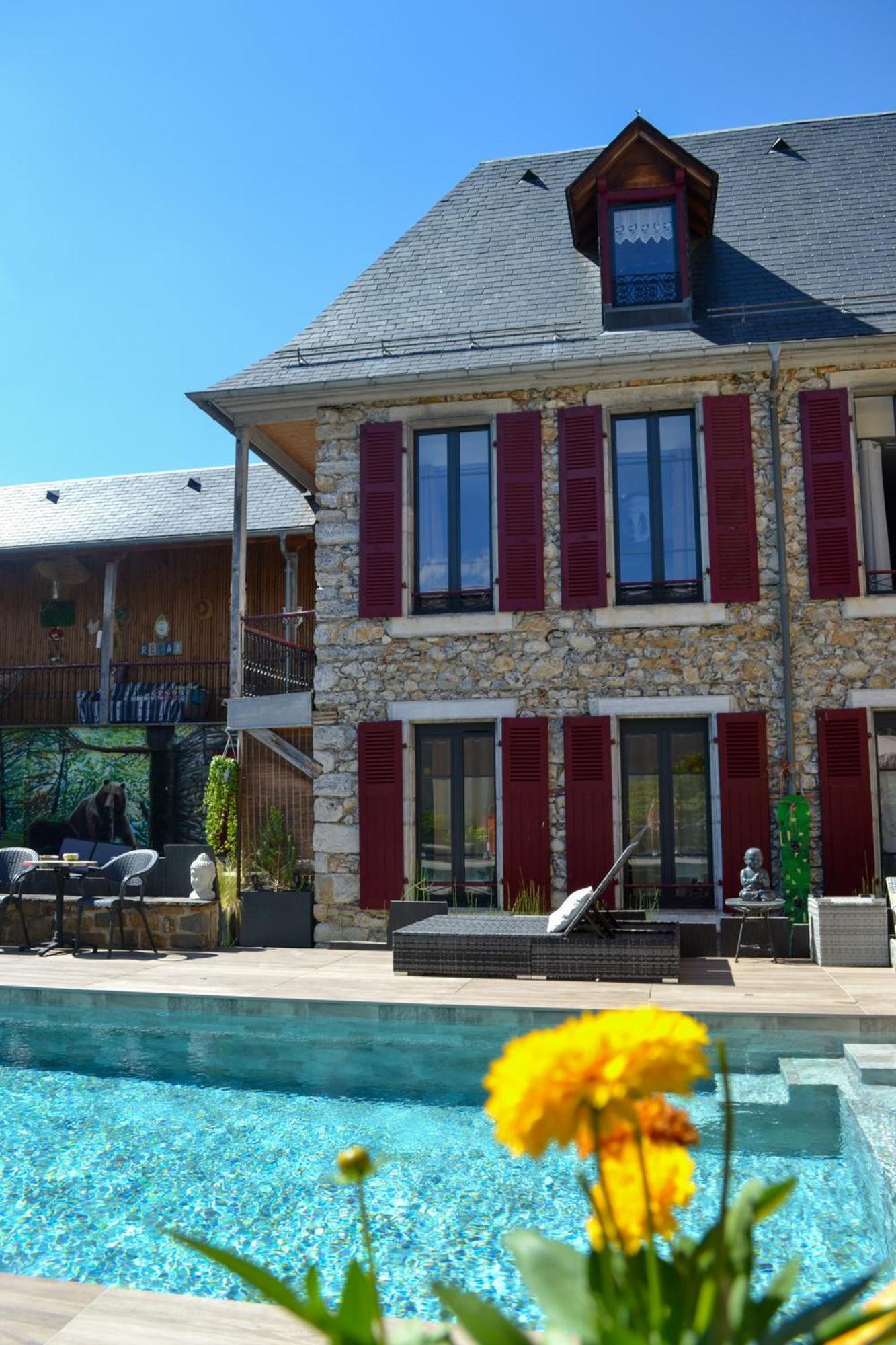 A Nouste Chambres D'Hotes Et Gite Only Adults Campan Bagian luar foto
