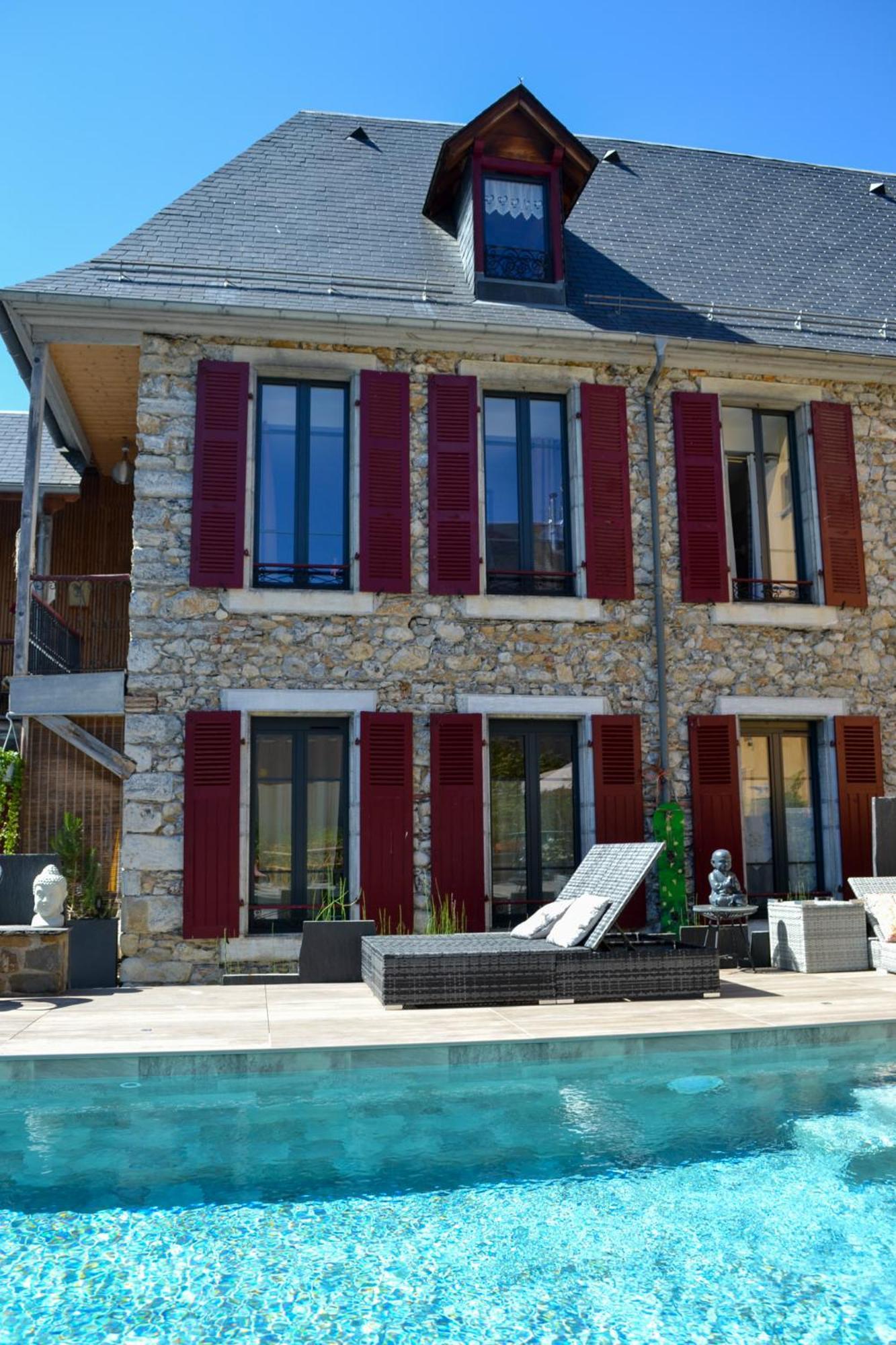A Nouste Chambres D'Hotes Et Gite Only Adults Campan Bagian luar foto